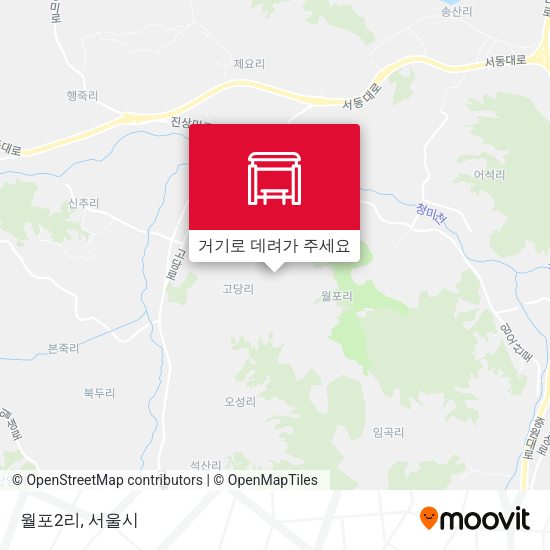 월포2리 지도