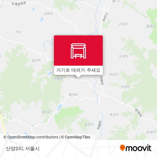 산양2리 지도