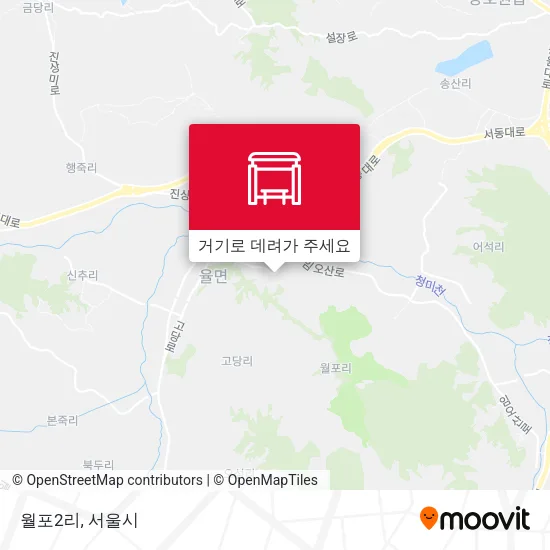 월포2리 지도