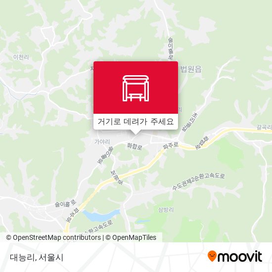 대능리 지도