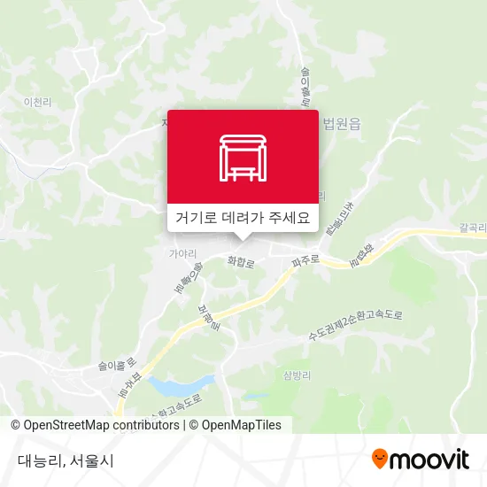 대능리 지도