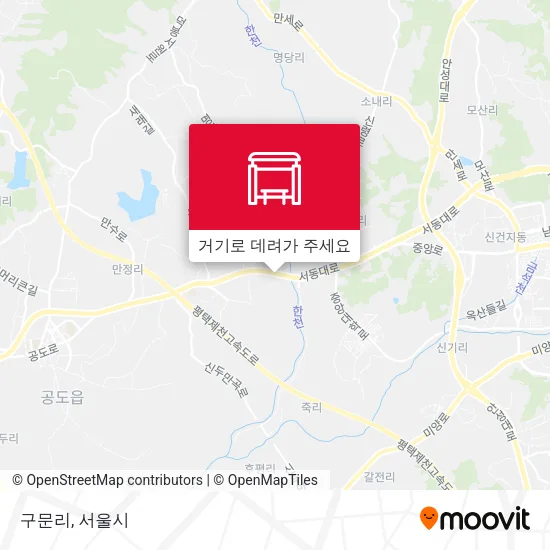 구문리 지도