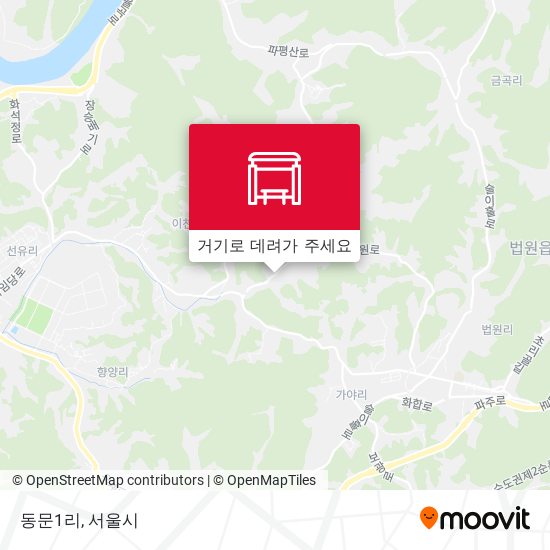 동문1리 지도