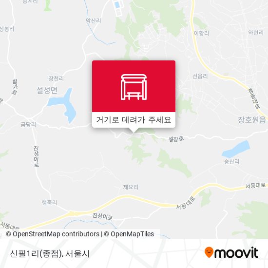 신필1리(종점) 지도