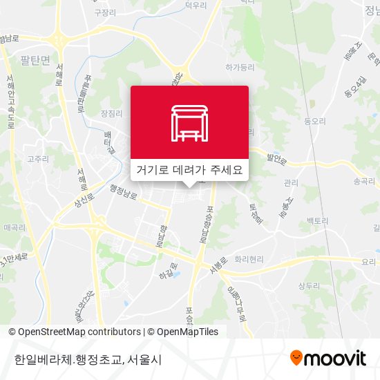 한일베라체.행정초교 지도