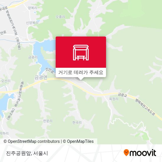 진주공원앞 지도