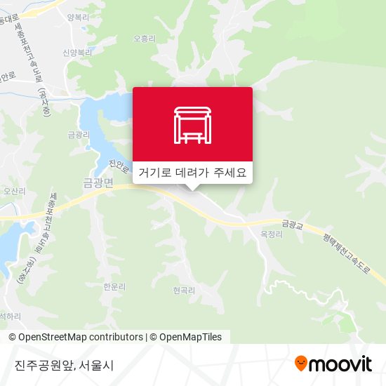 진주공원앞 지도