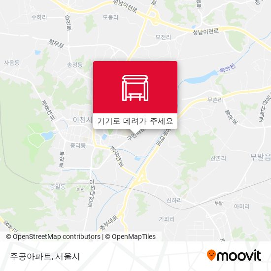 주공아파트 지도
