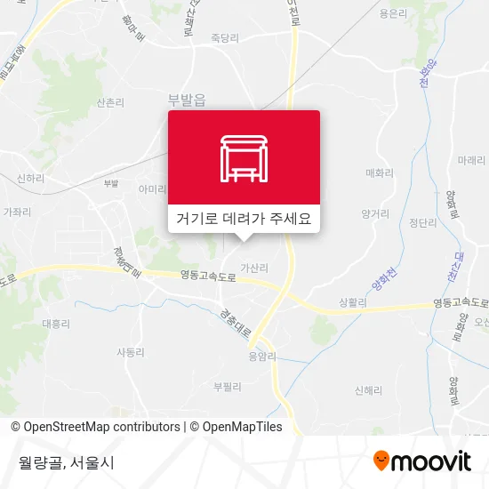 월량골 지도