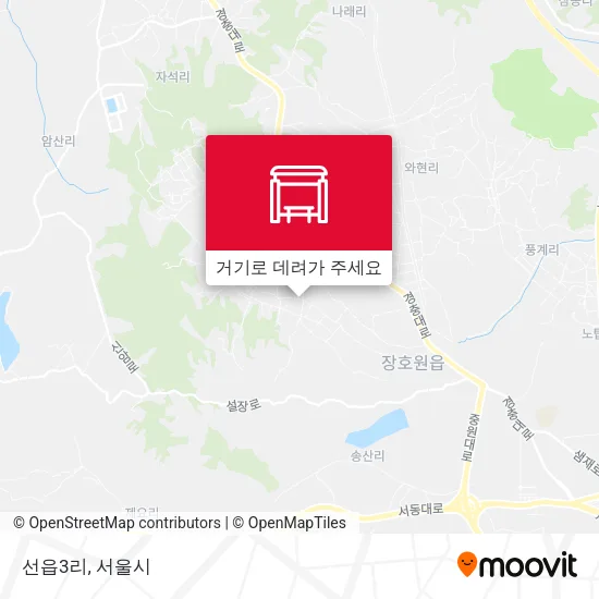 선읍3리 지도