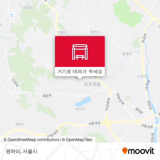 원하리 지도