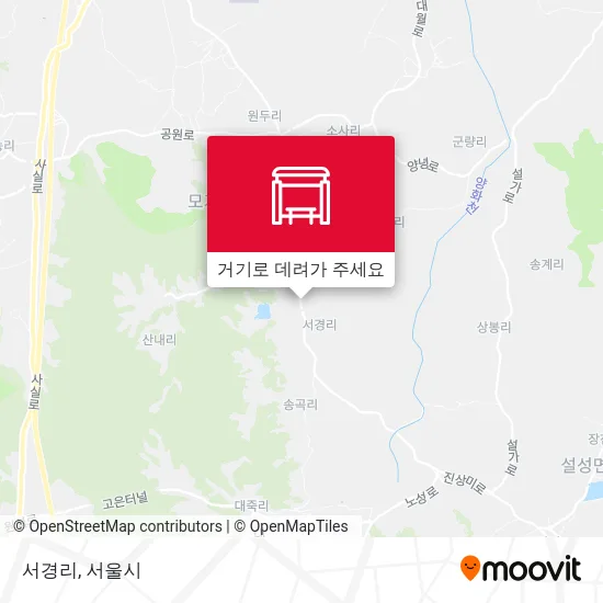서경리 지도