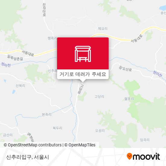 신추리입구 지도