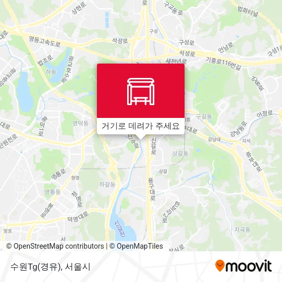 수원Tg(경유) 지도