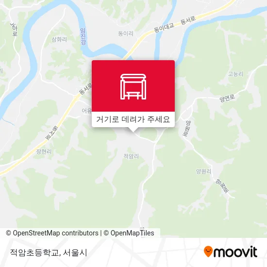 적암초등학교 지도