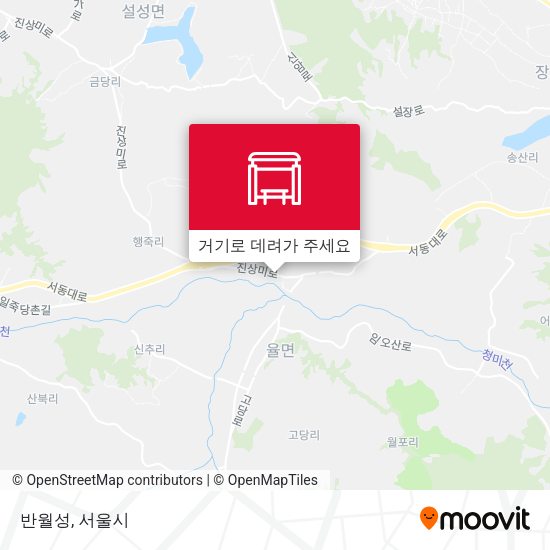 반월성 지도