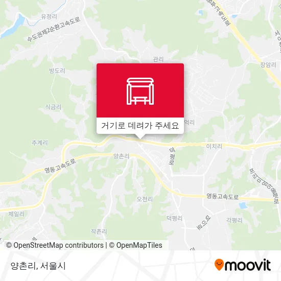 양촌리 지도