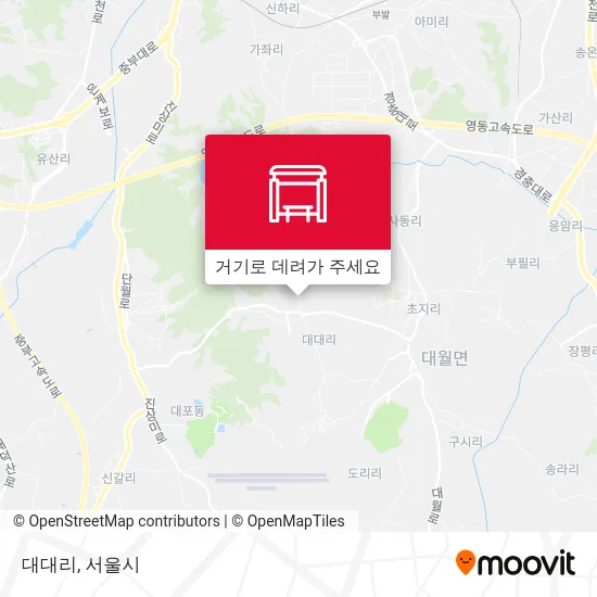 대대리 지도
