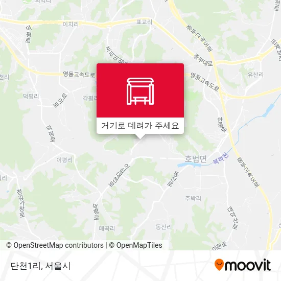 단천1리 지도