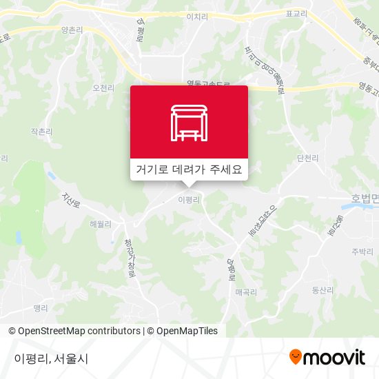 이평리 지도