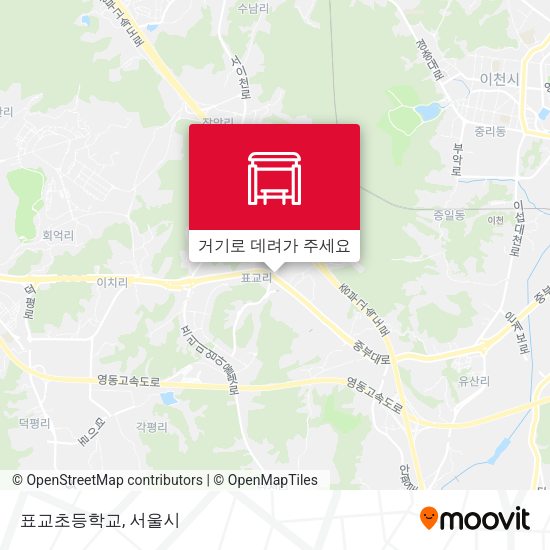 표교초등학교 지도
