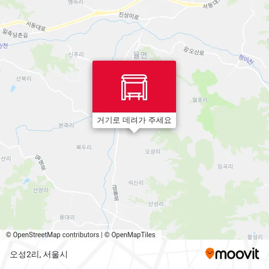 오성2리 지도