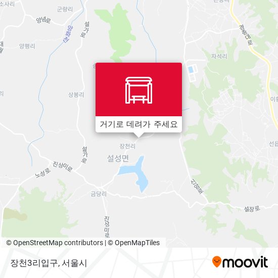 장천3리입구 지도