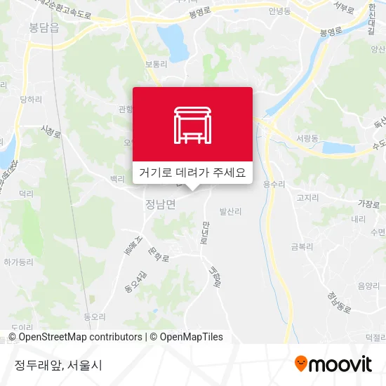 정두래앞 지도