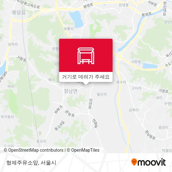 형제주유소앞 지도