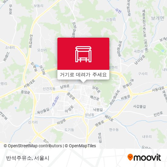 반석주유소 지도