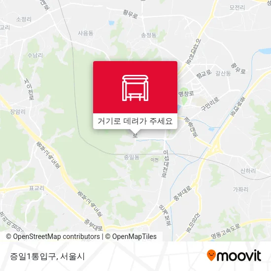 증일1통입구 지도