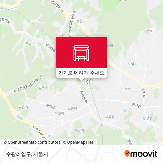 수광리입구 지도