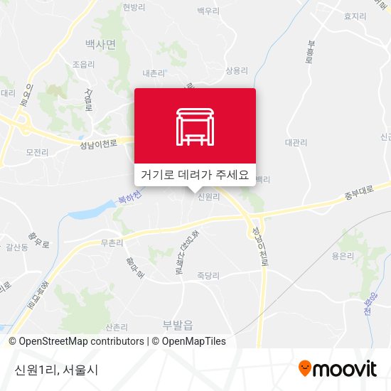 신원1리 지도