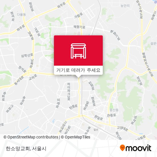 한소망교회 지도