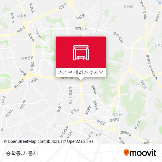 송학동 지도
