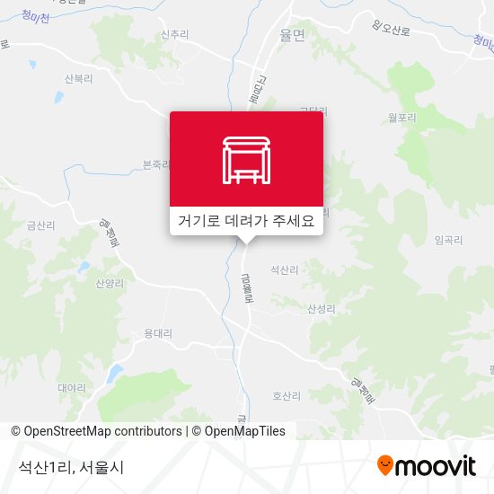 석산1리 지도