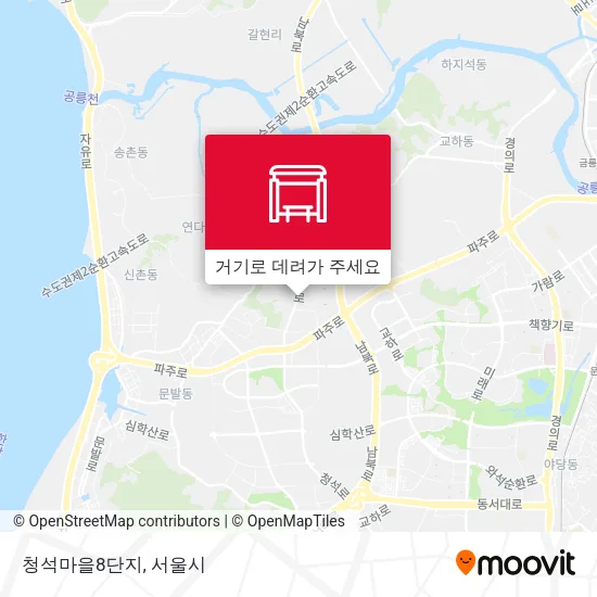 청석마을8단지 지도