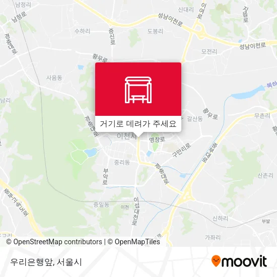 우리은행앞 지도