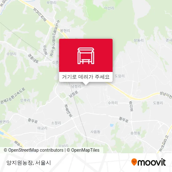 양지원농장 지도