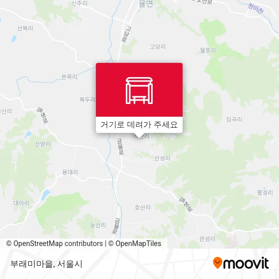 부래미마을 지도