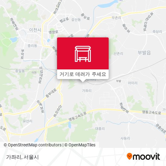 가좌리 지도