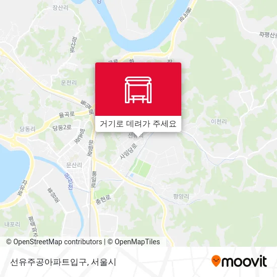 선유주공아파트입구 지도