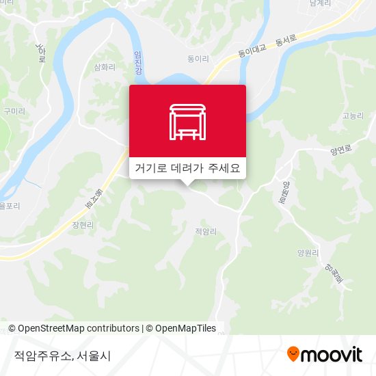 적암주유소 지도