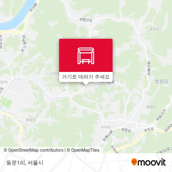 동문1리 지도
