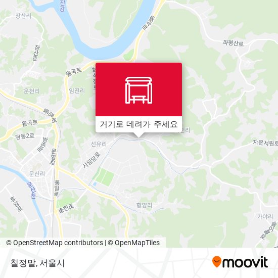 칠정말 지도