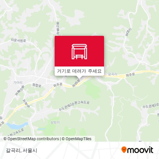 갈곡리 지도