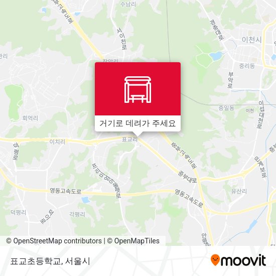 표교초등학교 지도