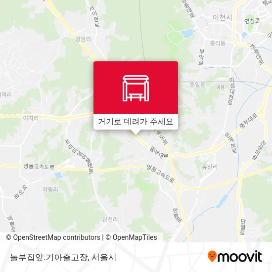 놀부집앞.기아출고장 지도