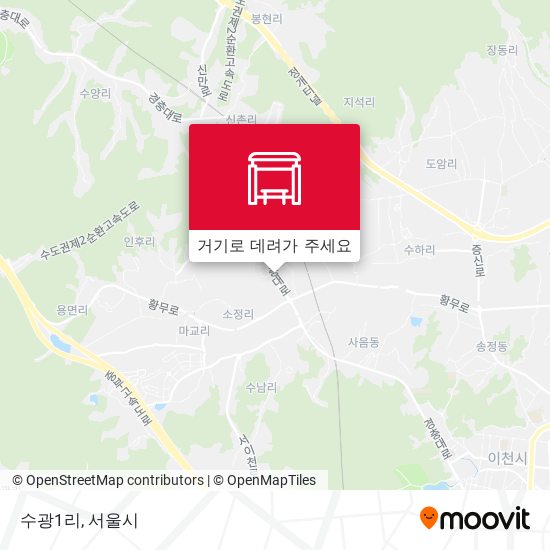 수광1리 지도