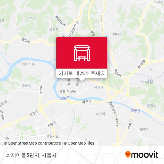 쇠재마을5단지 지도